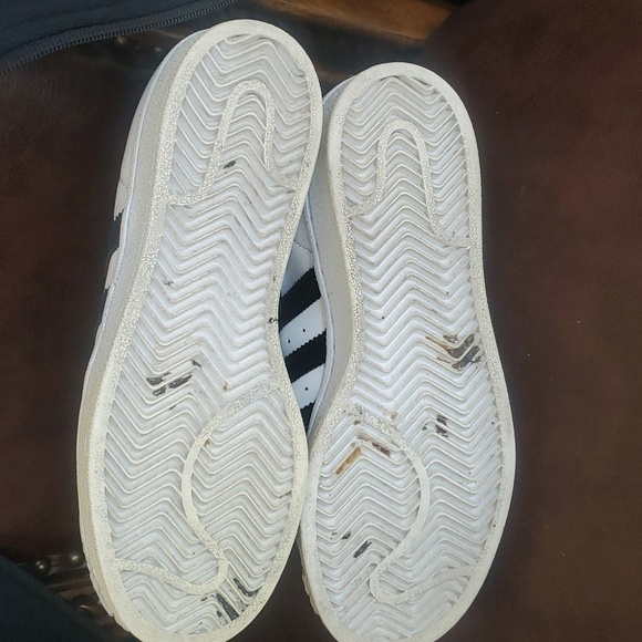 Adidas Superstar Footwear sneakers shelltop White Black 2019 sz 3.5 - Picture 3 of 10